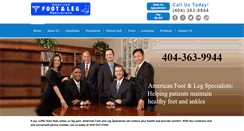 Desktop Screenshot of americanfoot.com